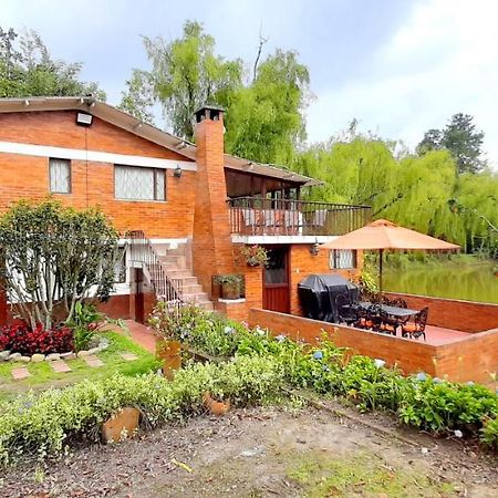 El Rosal Hacienda Moncora Cabana Lago P 1 מראה חיצוני תמונה